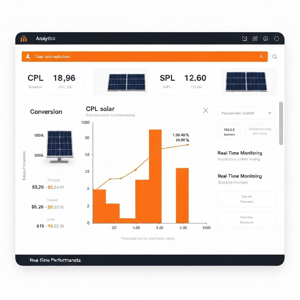Real-time solar installation tracking dashboard