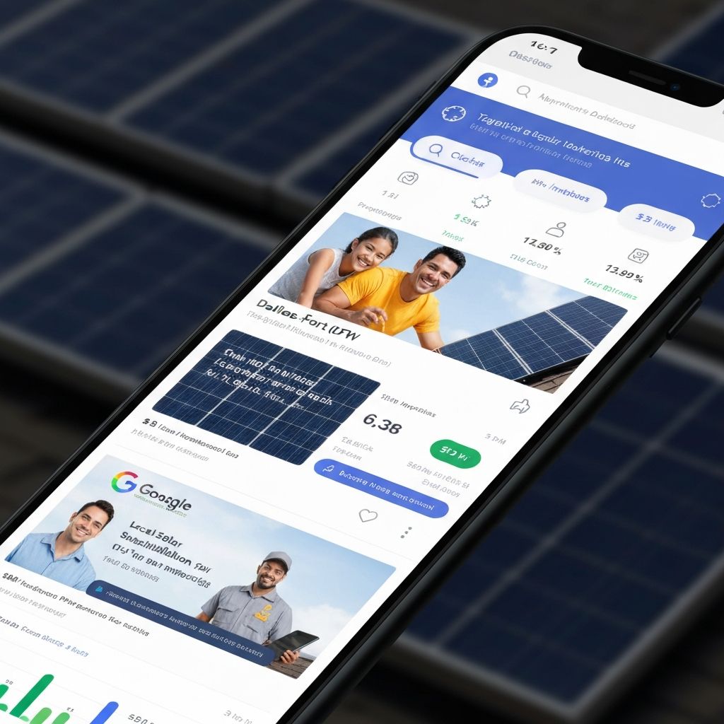 Social media ad campaigns targeting DFW homeowners